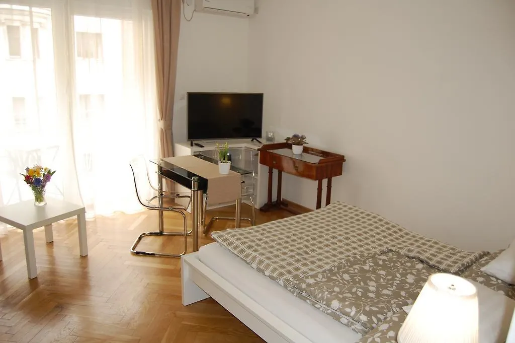 Budapest Downtown Apartments With Balcony & Optional Garage & Restaurant In The Building